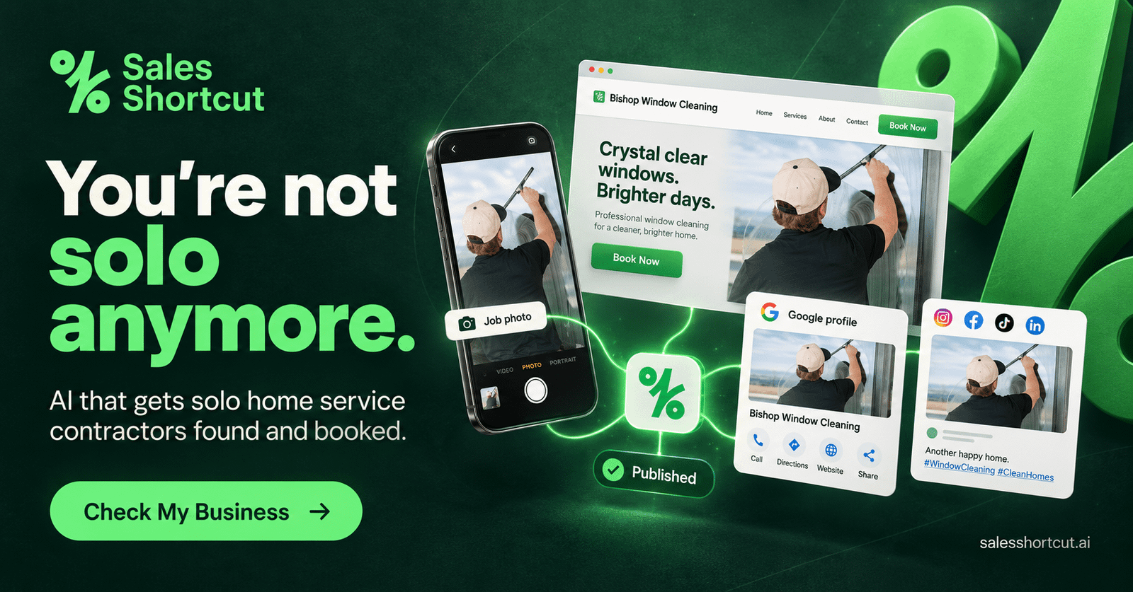 SalesShortcut Inc. — 官网预览图